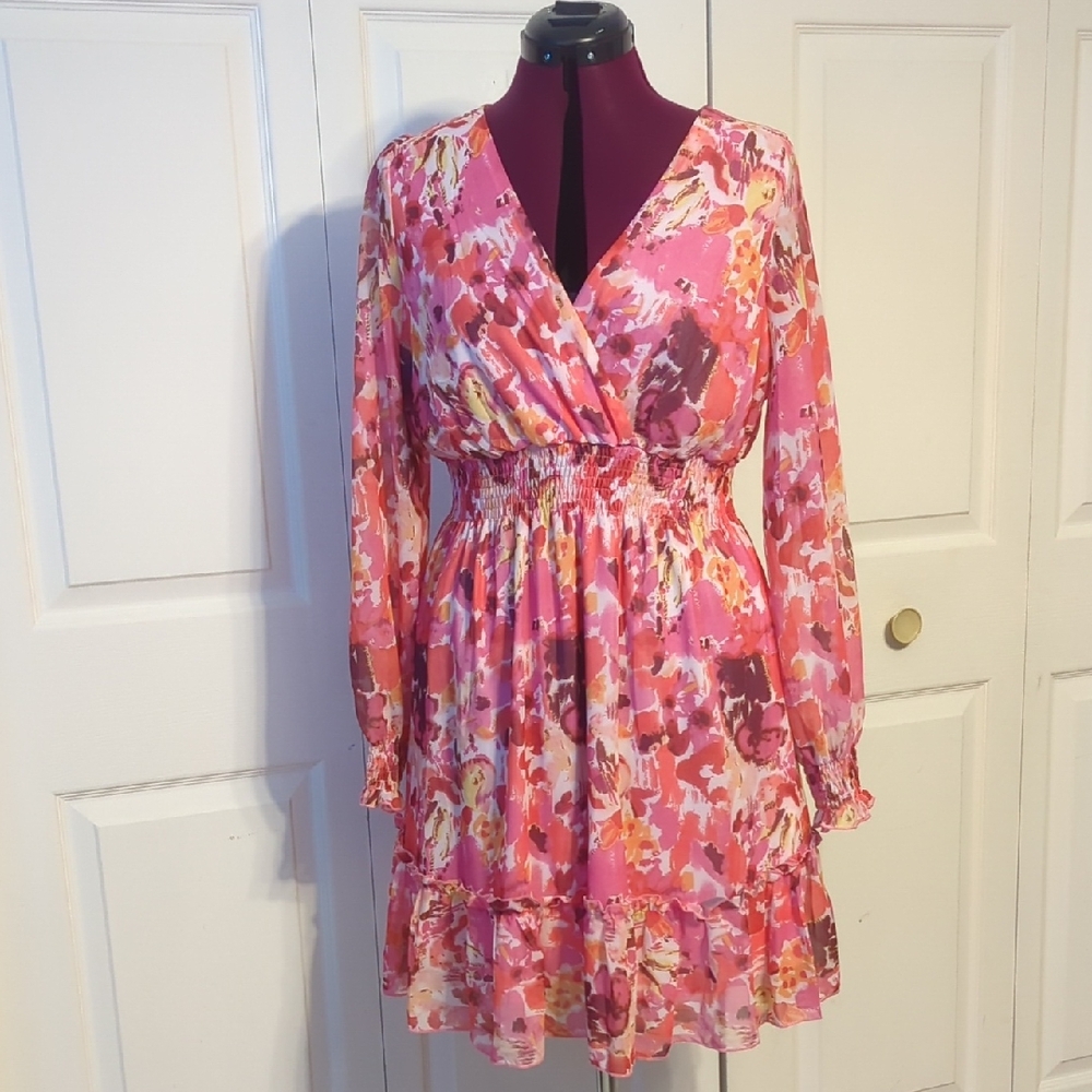 Floral Pink Dress